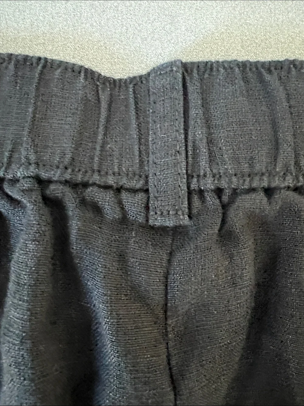 J. Crew | Black 100% Linen Shorts #CH874 Size L